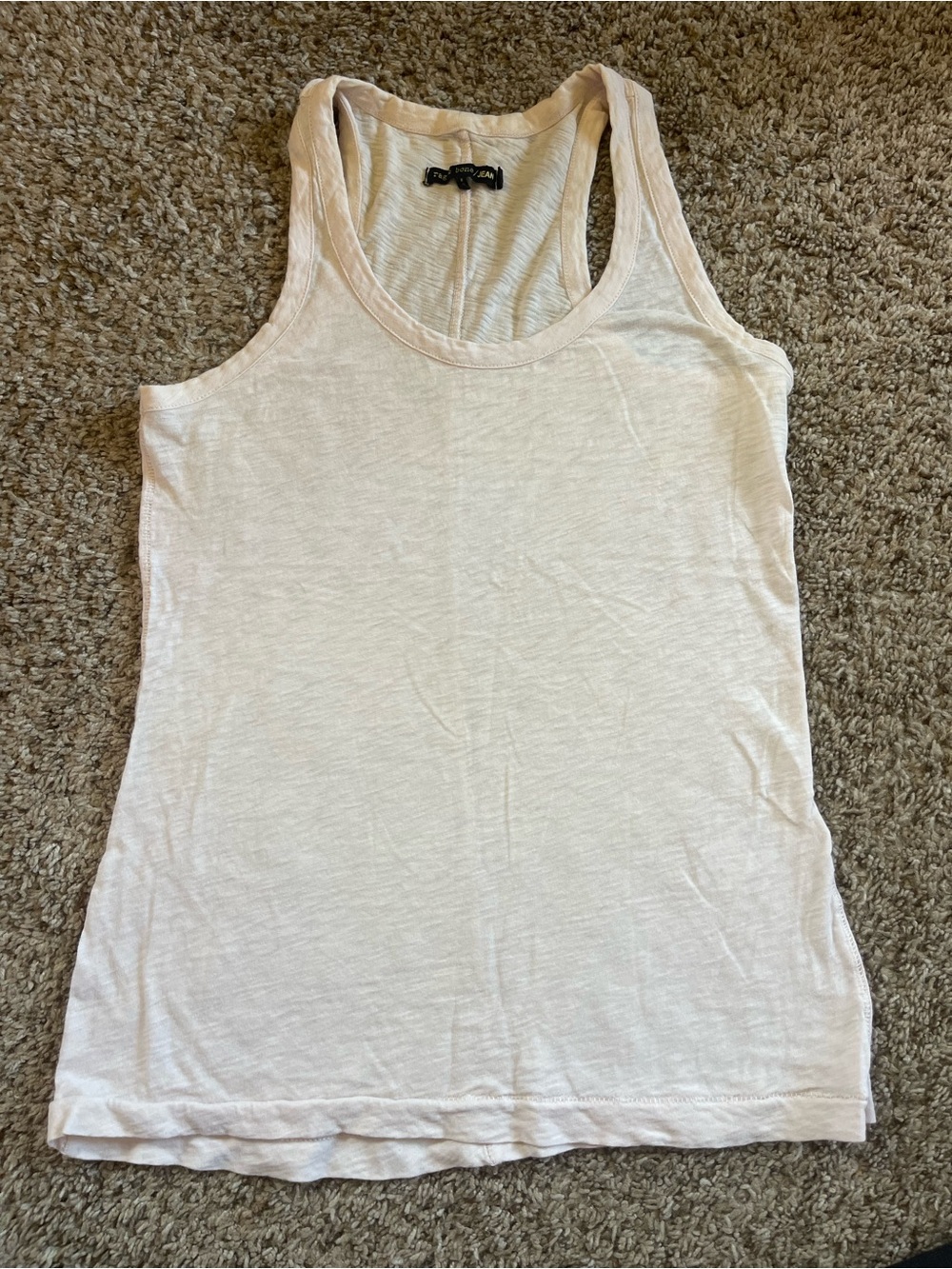 Rag & Bone | Light Pink Women's Racerback Tank Top | XS